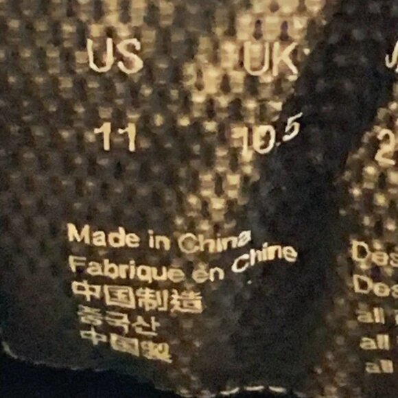 All‎ In Men's Reflective All In Logo Tennis Shoes Black Size 11 - Picture 12 of 13